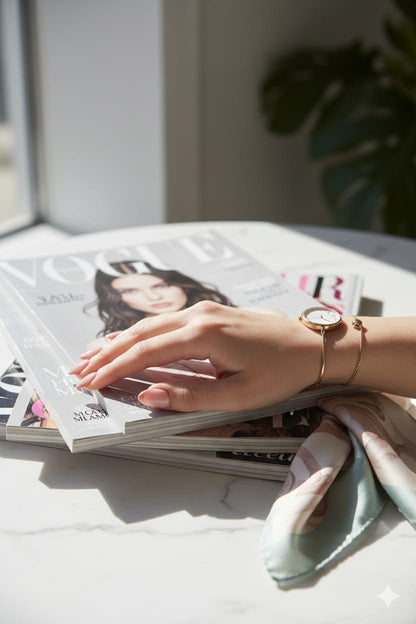 Luxury Almond French Tip Press-On Nails – 12PCS Blush Pink Reusable Set